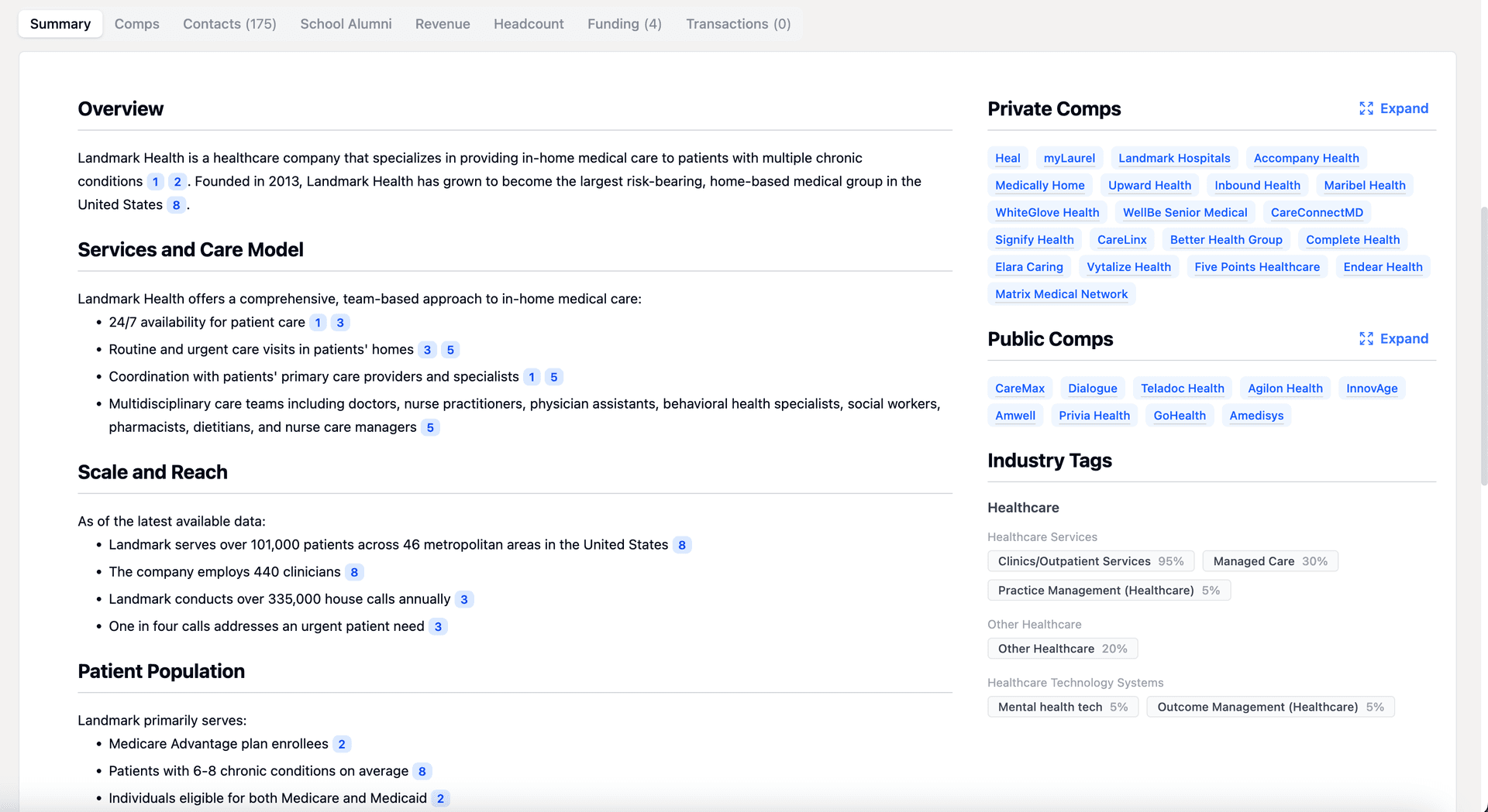 Private Company Intelligence